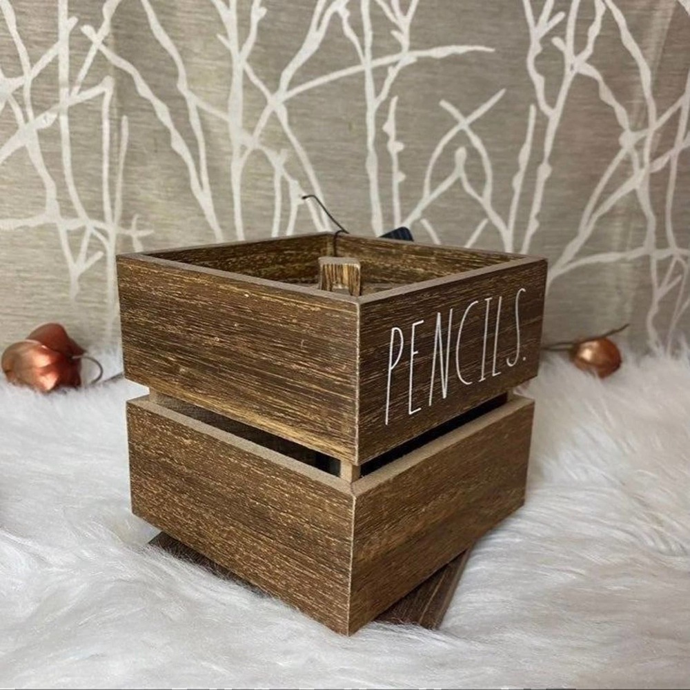 RAE DUNN PENCIL PEN CADDY OFFICE HOME RD